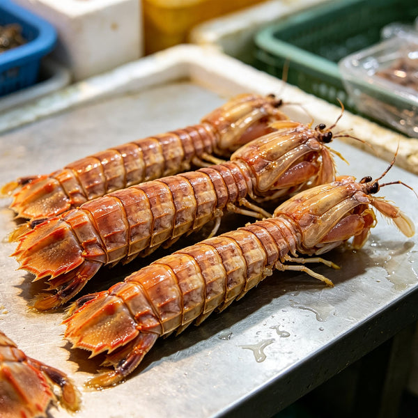 Fresh Whole Raw Mantis Shrimp