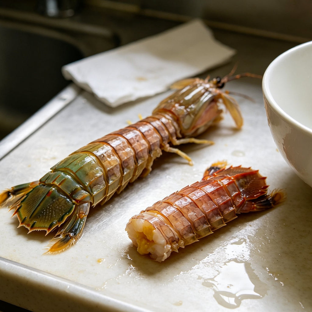 Fresh Whole Raw Mantis Shrimp